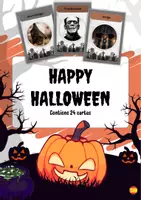 anteprima - Flashcard - Carte di vocabolario di Halloween – lessico in spagnolo - Pagina di copertina