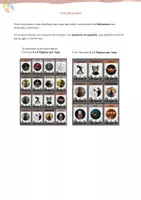 anteprima - Flashcard - Carte di vocabolario di Halloween – lessico in spagnolo - Pagina 1