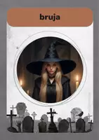 anteprima - Flashcard - Carte di vocabolario di Halloween – lessico in spagnolo - Pagina 3