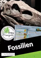 Vorschau - Arbeitsblätter - Evolution Fossilien Fossilisation Arbeitsblatt mit Stundenverlauf, Lösung, Präsentation - Deckblatt