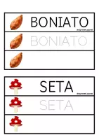 Vista previa - Tarjetas / Manipulativos - Lectoescritura Otoño - página 2