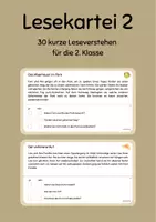 Vorschau - Arbeitsblätter - Materialpaket Lesen / Leseverstehen - Seite 1