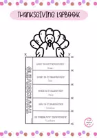 Vista previa - Hojas de trabajo - THANKSGIVING LAPBOOK - Portada