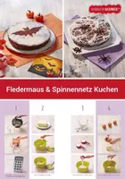 Vorschau - Anderer Materialtyp - Fledermaus & Spinnennetz Kuchen mit Schrittanleitung - Deckblatt