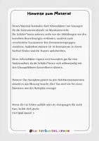 Vorschau - Arbeitsblätter - Instrumentenkunde 5 Arbeitsblätter mit Lösungen - Seite 1