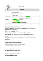 Vorschau - Arbeitsblätter - AB_LÖS__Revision_tenses - Seite 1