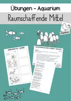Vorschau - Arbeitsblätter - Raumschaffende Mittel / Raumdarstellung Kunst Klasse 5 & 6 - Deckblatt