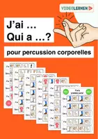 Aperçu - Jeux - Musique 🖐🏼 JEU de PERCUSSION CORPORELLE 🖐🏼 J'ai - Qui a - Page de couverture