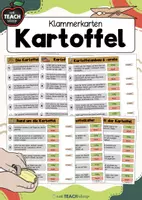 Vorschau - Stationenlernen - Die Kartoffel - Klammerkarten - Deckblatt