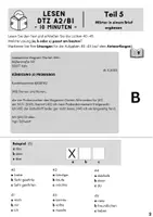 Vorschau - Arbeitsblätter - DTZ A2/B1: Sprachbausteine (Lesen Teil 5) + Lösungen - Seite 2