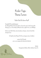 Vorschau - Bildkarten - Kinder-Yoga: Thema Turnen - Seite 1