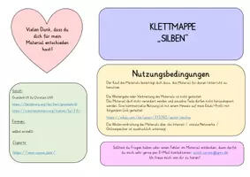 Vorschau - Arbeitsblätter - Klettmappe Silben - Seite 3