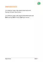 Vorschau - Merkblätter - Imperatives Info sheet - Deckblatt