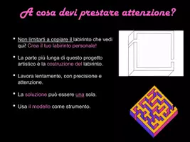anteprima - Programmi scolastici / Materiali per docenti - ARTE: Disegna il tuo labirinto (incl. modello) - Pagina 3