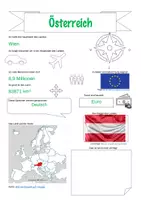 Vorschau - Arbeitsblätter - Steckbriefe Europa-Österreich mit Lösungen Europäische Union - Seite 1