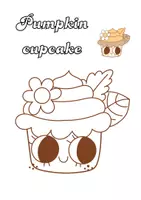 Vista previa - Manualidades / Dibujos para colorear - Groovy retro autumn colouring book in English - página 3