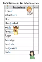 Vorschau - Arbeitsblätter - Lesespur - Gefühlschaos in der Kommandozentrale (Gefühle erkennen) - Seite 3