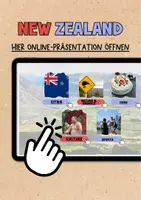 Vorschau - Präsentationen/Tafelbilder - New Zealand: digitale Wortschatzeinführung (Präsentation) - Seite 1