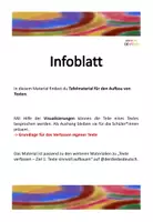 Vorschau - Stundenentwürfe - Materialpaket: Texte sinnvoll aufbauen - Seite 2