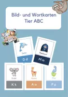 Vorschau - Poster - Bild- und Wortkarten ABC Deutsch / DaF / DaZ - Deckblatt