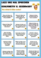 Vorschau - Arbeitsblätter - Konjunktiv 2, Hätten, Wären, Würden - Deckblatt