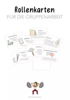 Vorschau - Bildkarten - Rollenkarten für die Gruppenarbeit - Deckblatt