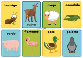 Προεπισκόπηση - Flashcards - Κάρτες με τα Ζώα στα Ισπανικά! - Σελίδα 3