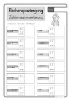 Vorschau - Arbeitsblätter - Zahlenraum 20 - Rechenspaziergang (Klasse 1) - Seite 2