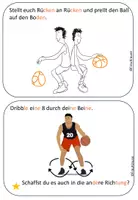 Vorschau - Stationenlernen - Stationskarten Basketball - Seite 2