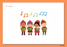 Vorschau - Präsentationen/Tafelbilder - Stundentransparenz im Musikunterricht / Visualisierung der Unterrichtsphasen / Ablauf Musikstunde / Transparenz - Seite 1