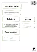 Vorschau - Arbeitsblätter - Aufbau der Bohrmaschine - Seite 3