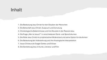 Vorschau - Präsentationen/Tafelbilder - Jesus Christus als Exeget Gottes und Erlöser - Präsentation - Seite 3