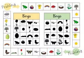 Vorschau - Spiele - Frühling Würfel Bingo - spielend lernen - Seite 3