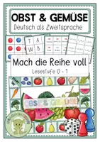 Vorschau - Spiele - OBST UND GEMÜSE Mach die Reihe voll - Deckblatt