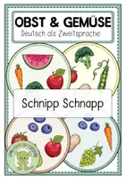 Vorschau - Spiele - OBST & GEMÜSE Schnipp Schnapp / Finde den Zwilling - Deckblatt