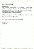 Vorschau - Unterrichtsreihen - Materialpaket - Obst und Gemüse (Reihentransparenz, Bildkarten, Forscherheft, Sequenzplan) - Seite 2