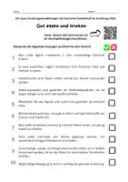 Vorschau - Arbeitsblätter - Neue Regeln DGE „Gut essen und trinken“ Materialpaket - Seite 3