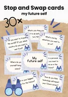 Aperçu - Jeux - Stop and Swap my future self Conversation Cards - Page de couverture