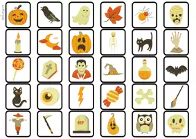 Vorschau - Bildkarten - Räumliche Orientierung - Halloween - Seite 1