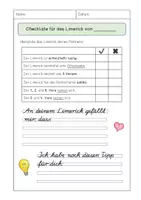 Vorschau - Arbeitsblätter - Materialpaket: Wir schreiben einen Limerick - Seite 2