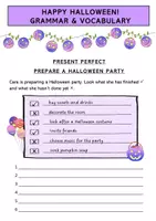 Vorschau - Arbeitsblätter - Grammar and Vocabulary - Halloween Edition - Worksheets - Seite 3