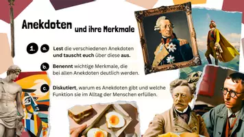 Vorschau - Unterrichtsreihen - 3. Kurzprosa Anekdoten - Das Leben schreibt die besten Geschichten - Seite 3