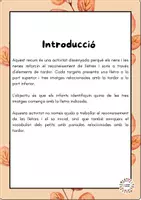 Vista previa - Tarjetas / Manipulativos - consciència fonològica tardor - página 1