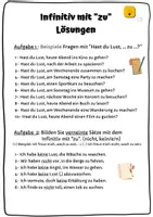 Vorschau - Arbeitsblätter - Materialpaket: Infinitiv mit zu - Seite 2