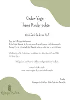 Vorschau - Spiele - Kinder-Yoga: Thema Kinderrechte - Seite 1