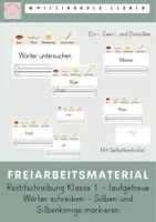 Vorschau - Arbeitsblätter - Materialpaket Silbenkönige - Seite 1