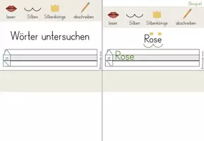 Vorschau - Arbeitsblätter - Materialpaket Silbenkönige - Seite 3