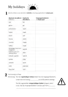 Vorschau - Arbeitsblätter - My holidays - practice simple past forms - Seite 2
