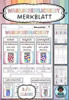 Vorschau - Arbeitsblätter - Wahrscheinlichkeit - Merkeintrag / Merkblatt - Mathematik 2. / 3. Klasse - Deckblatt
