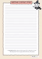 Vorschau - Arbeitsblätter - Writing a spooky Halloween Story + extra: Roll a Halloween story - Seite 3